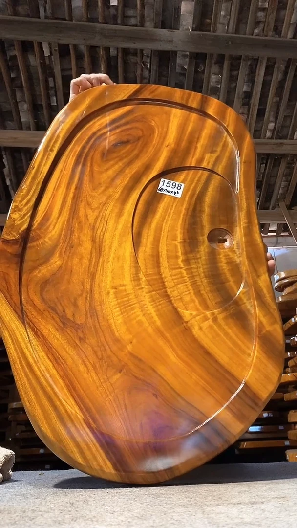 实木茶盘 一物一拍（不含配件）