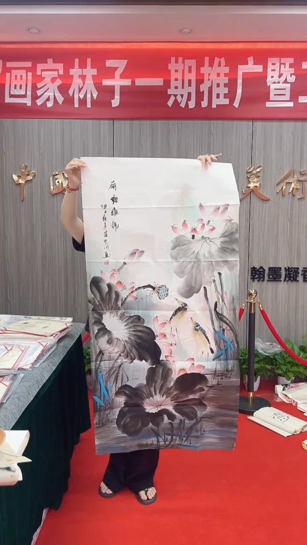 国画老师纯手绘作品