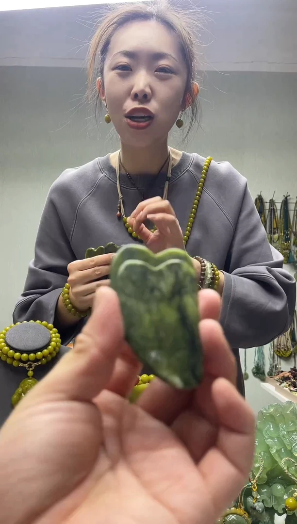 未镶嵌岫玉颈饰多样性发货 拍一发一