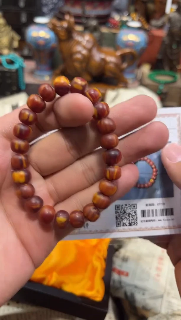 未镶嵌蜜蜡裸石Q刘哥高端专属精品17