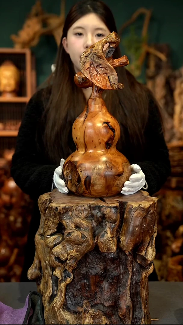 木雷击枣木葫芦