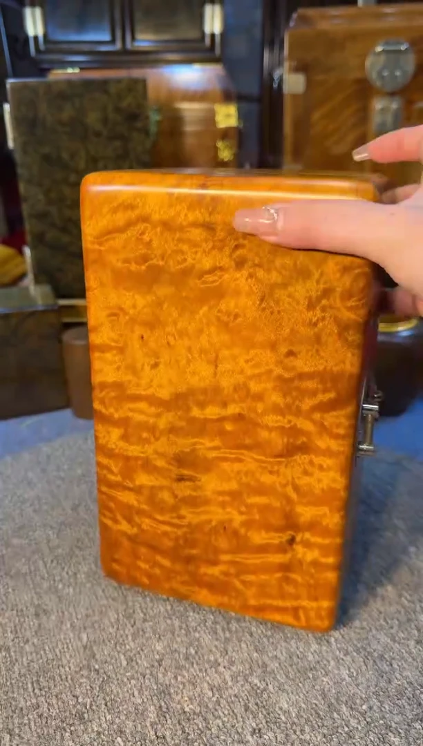 【闪购商品】乌木类成套家具精品金丝楠木首饰盒Y