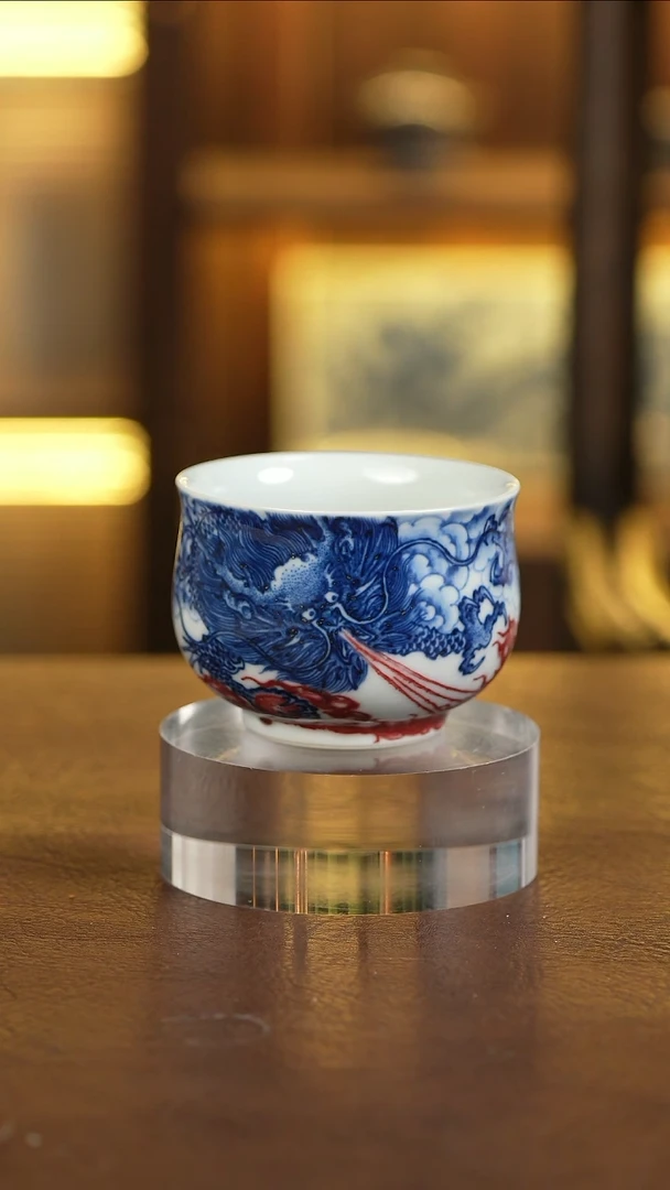 f****.掌柜甄选陶瓷盖碗杯