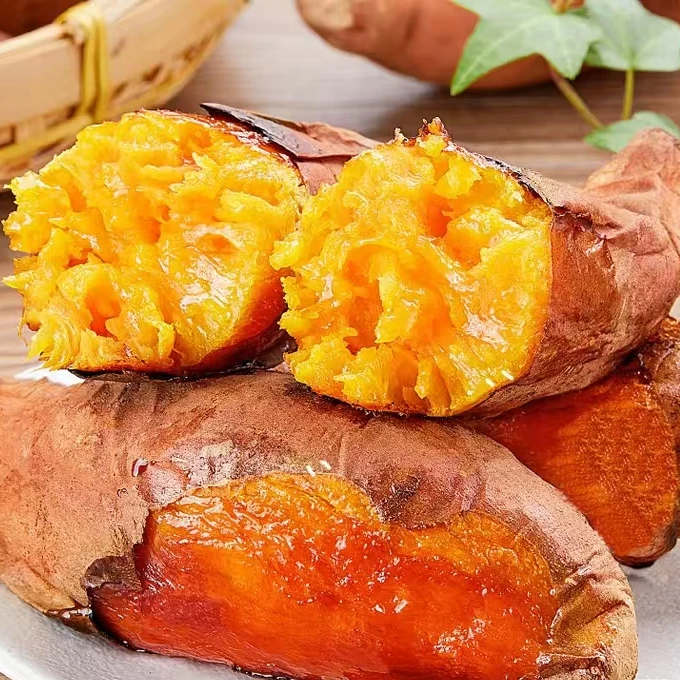 新鲜现挖烟薯25软糯香甜无丝蜜薯红心糖心山东红薯沙地红蜜薯