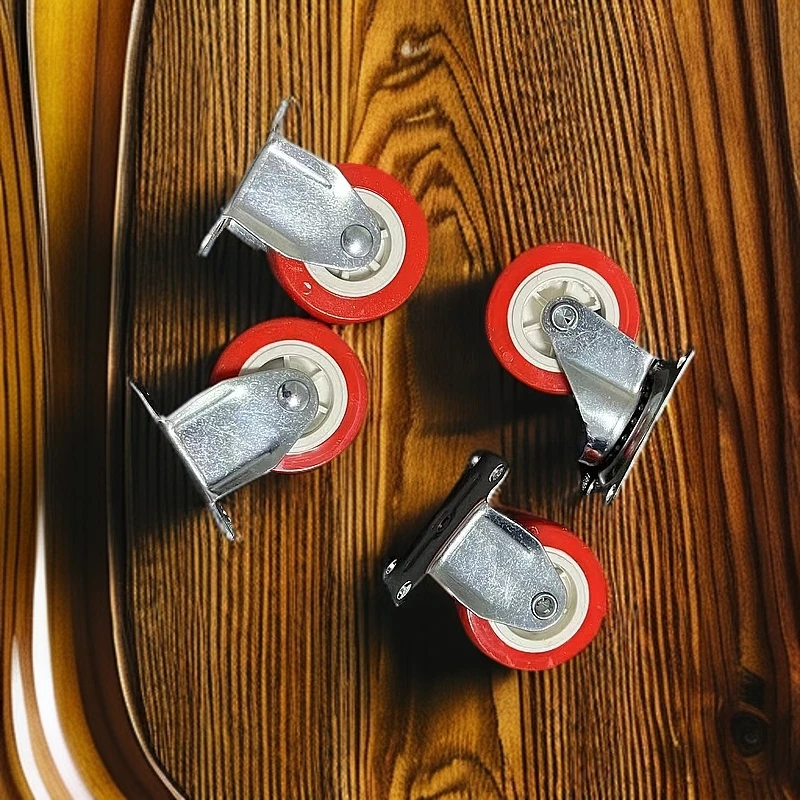 家用商用DIY 红色改装轮子 *2个