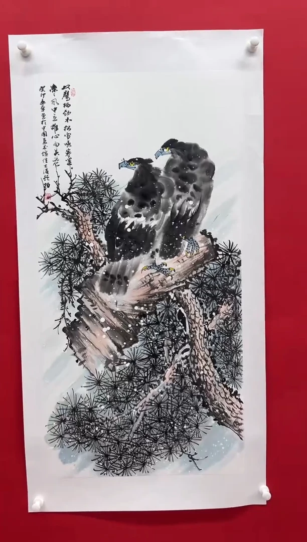 国画画家陆远华纯手绘原作