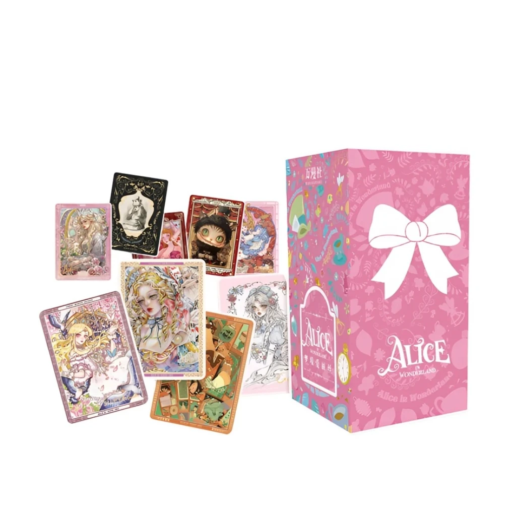 【点盒】万漫社梦游仙境爱丽丝动画电影周边卡牌盲盒  小懒