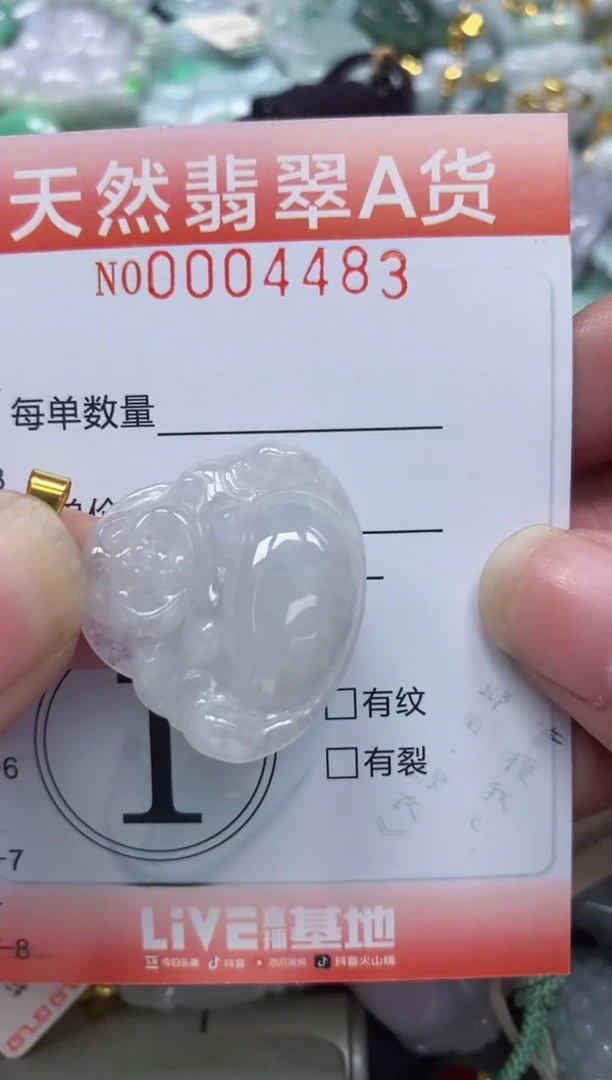 翡翠未镶嵌颈饰闪购0004483