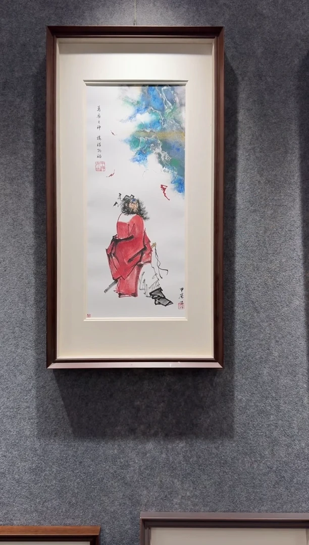 国画牛百川老师手绘80x40