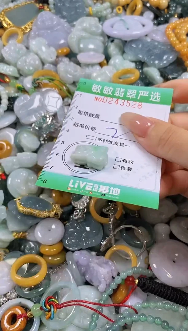 翡翠未镶嵌颈饰闪购0243528