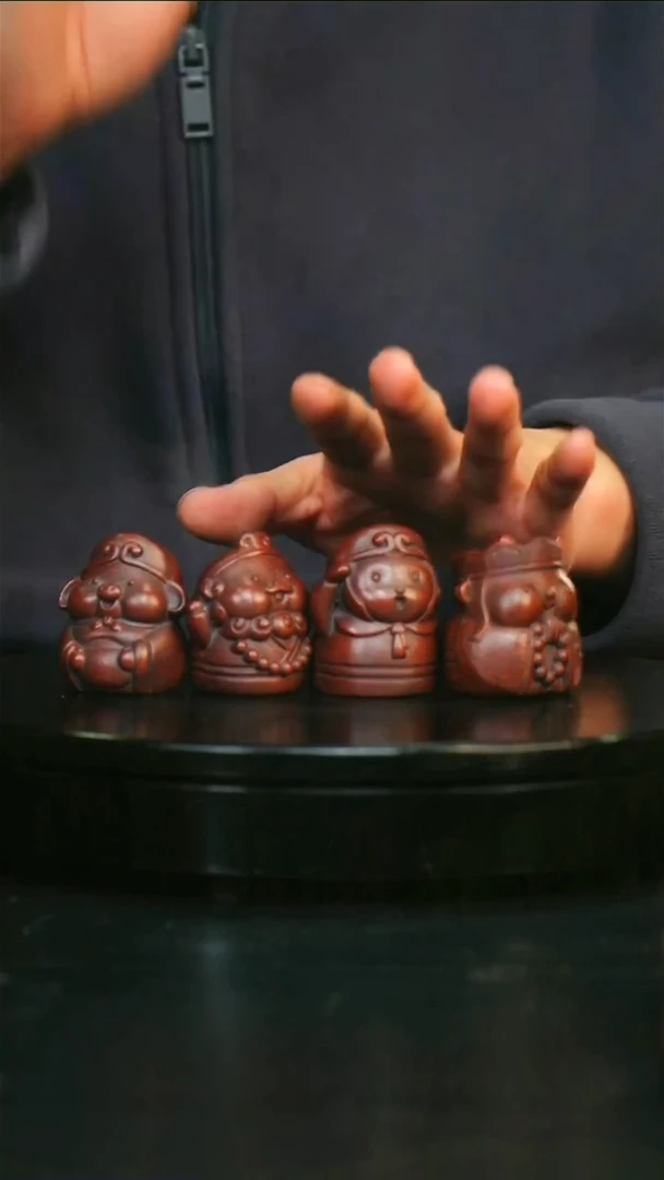 【闪购商品】紫砂茶宠西行四人组