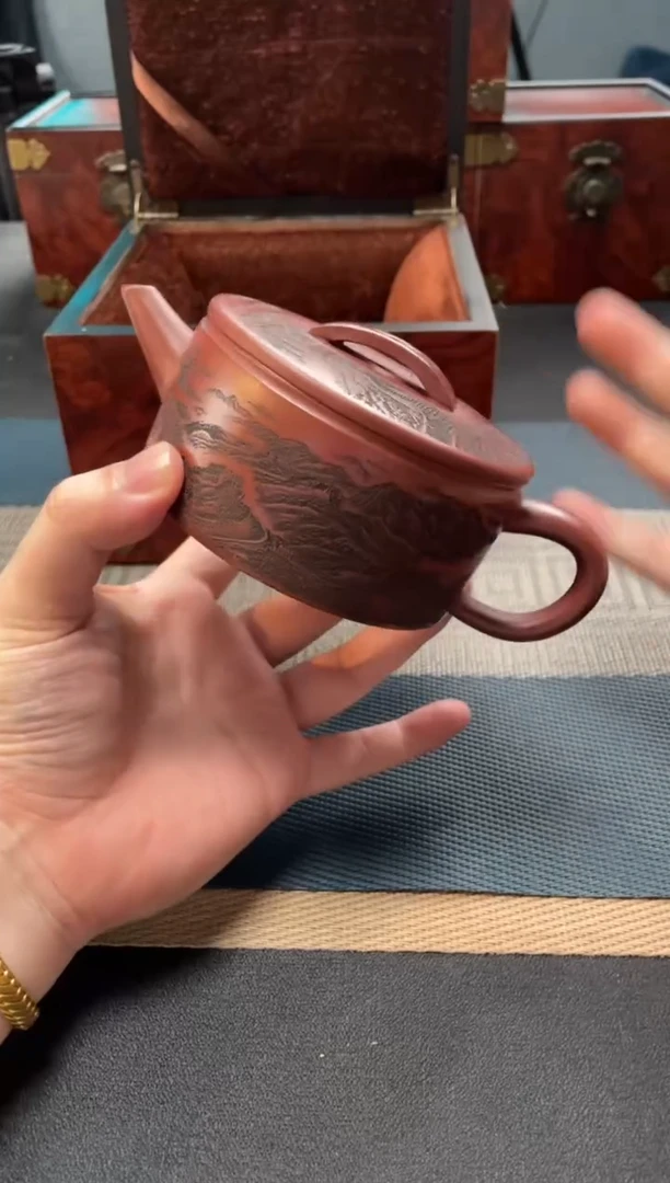 茶壶紫砂89   宜兴原矿紫砂