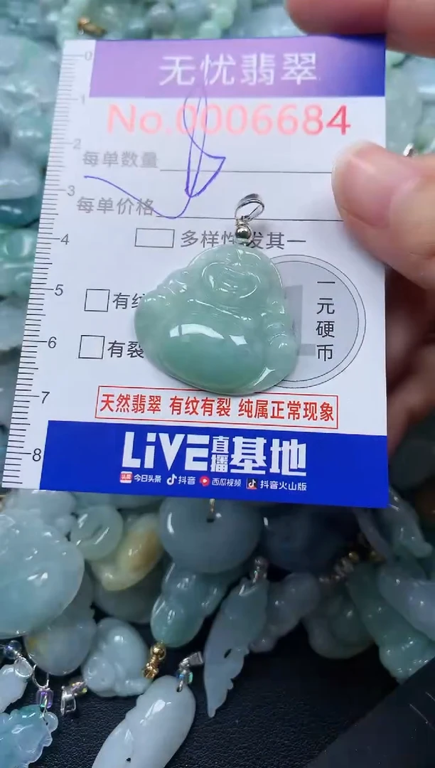 颈饰未镶嵌翡翠6684