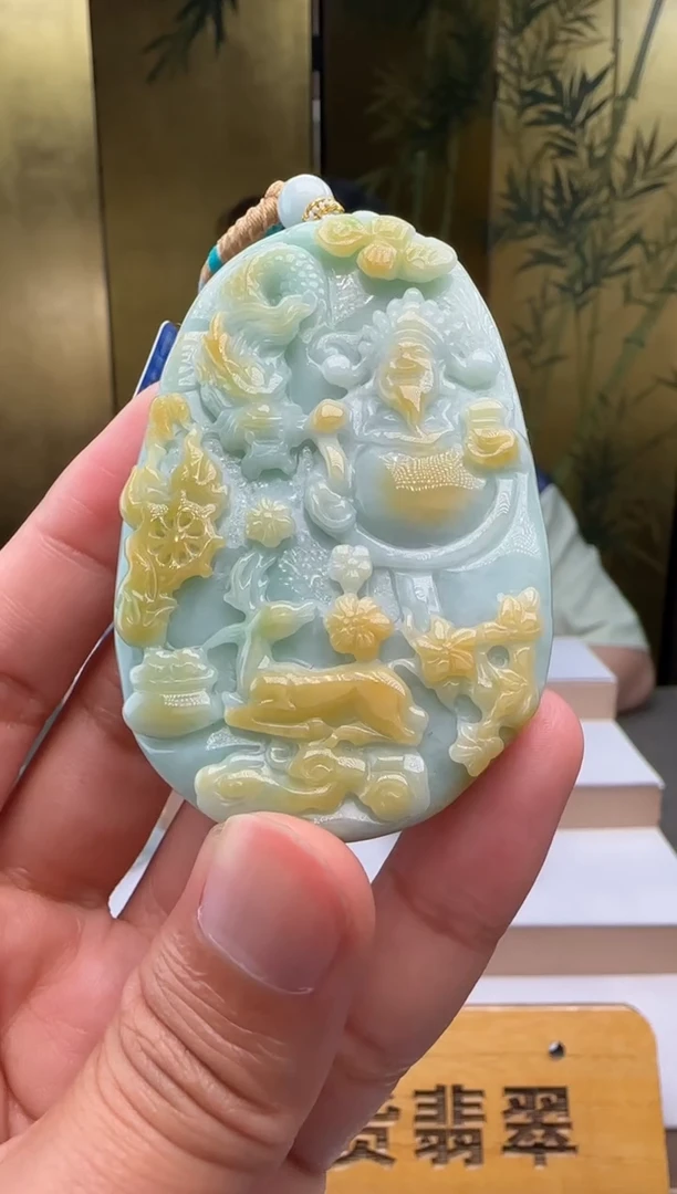 颈饰未镶嵌翡翠XM@@960Q3J22692