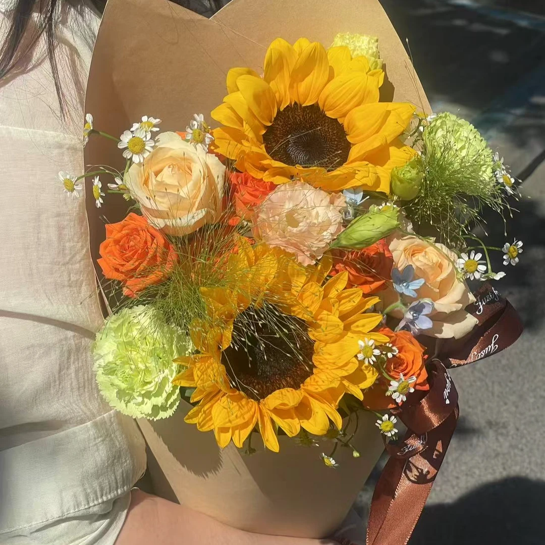 高考花束 直筒花束