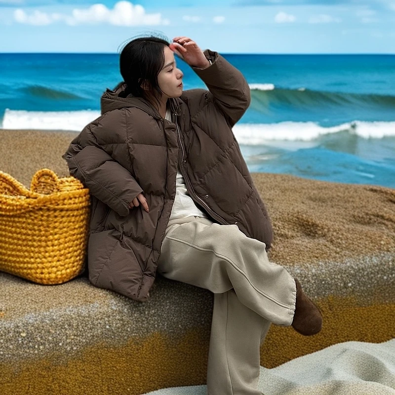 Pada.嘻&RIVA【一手长鹅绒服】90白鹅绒 羽绒服 0285 Hi Fortune