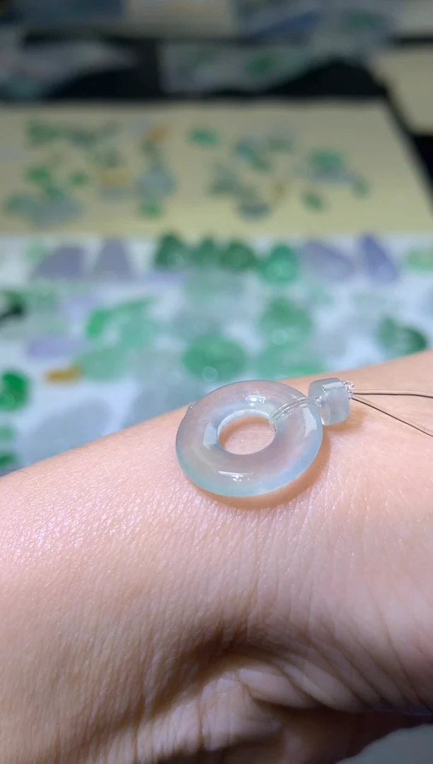 未镶嵌定制翡翠毛货  15-3.2