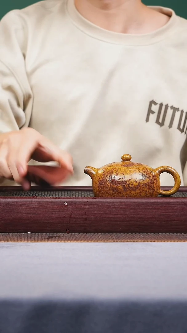茶壶紫砂宜兴原矿紫砂作品