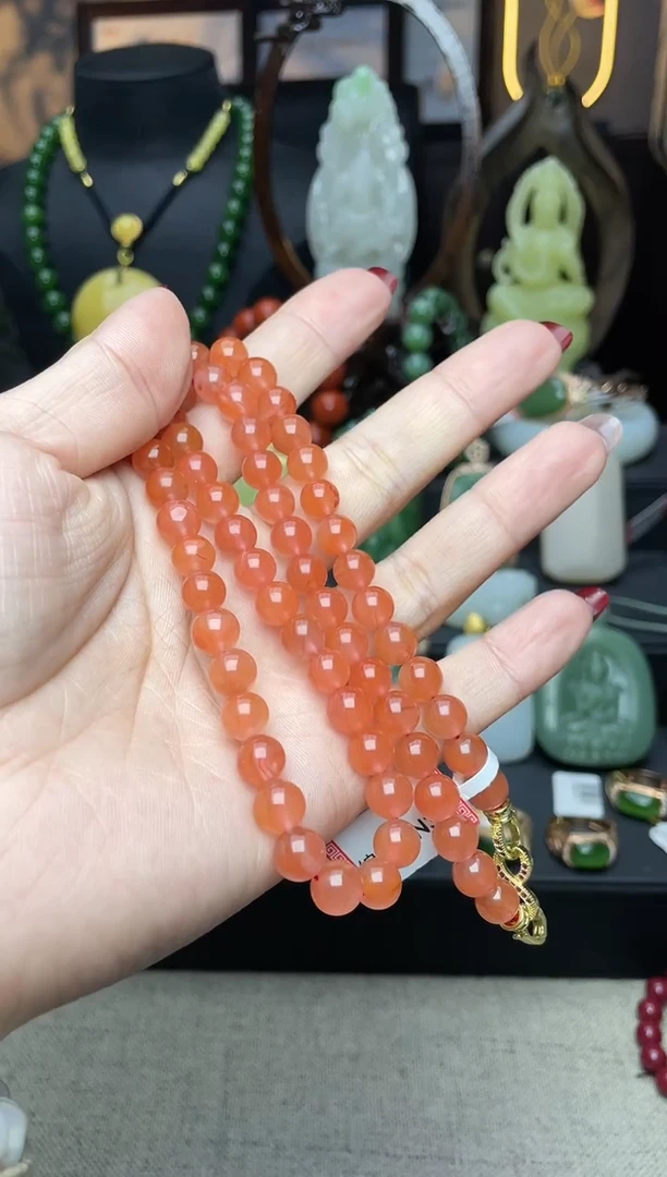【闪购商品】南红玛瑙手链未镶嵌项链