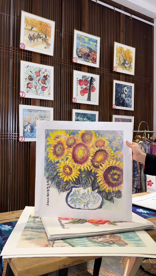 版画耿玉琨名章限量版画S