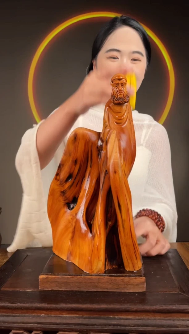 柏木（崖柏）手工摆件,先抢先得! 编号:62