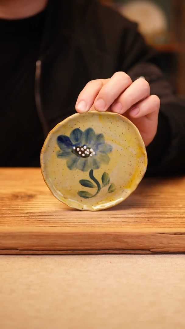 【闪购商品】@@陶园瓷舍@@纯手工手绘@高温釉下彩