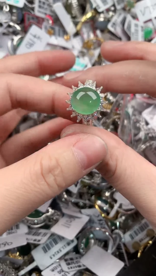 未镶嵌戒指翡翠777      8