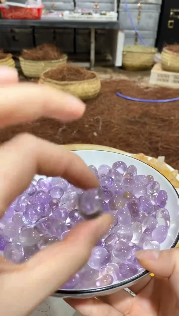 水晶珠宝半成品未镶嵌多样性发其一