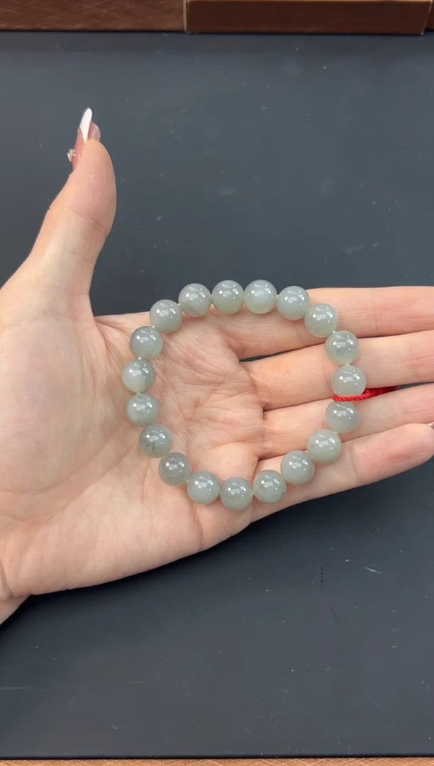 【闪购商品】和田玉手串未镶嵌若羌微色差卡10手串