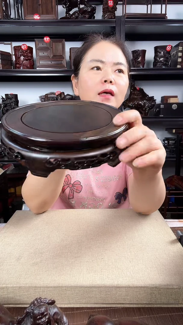 木老李红木工艺品18公分