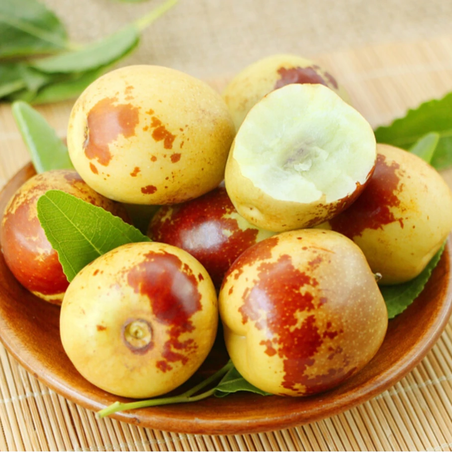 【陈灵岳甄选】“畛甜”陕西大荔羊奶冰枣冬枣礼盒装一盒 净重约2.4斤