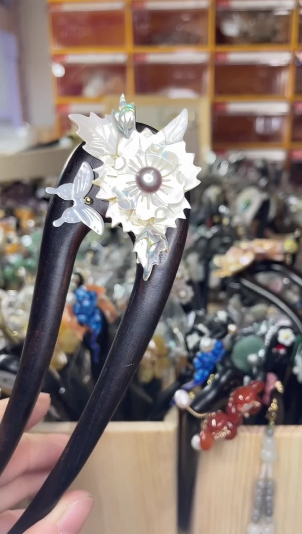 非金属木质所***愿美丽发簪