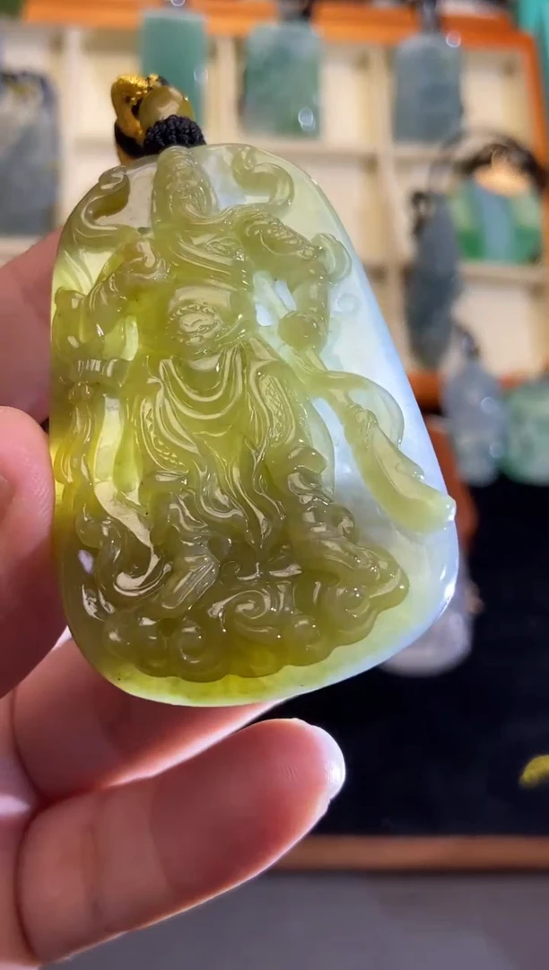 颈饰未镶嵌翡翠缅甸天然翡翠