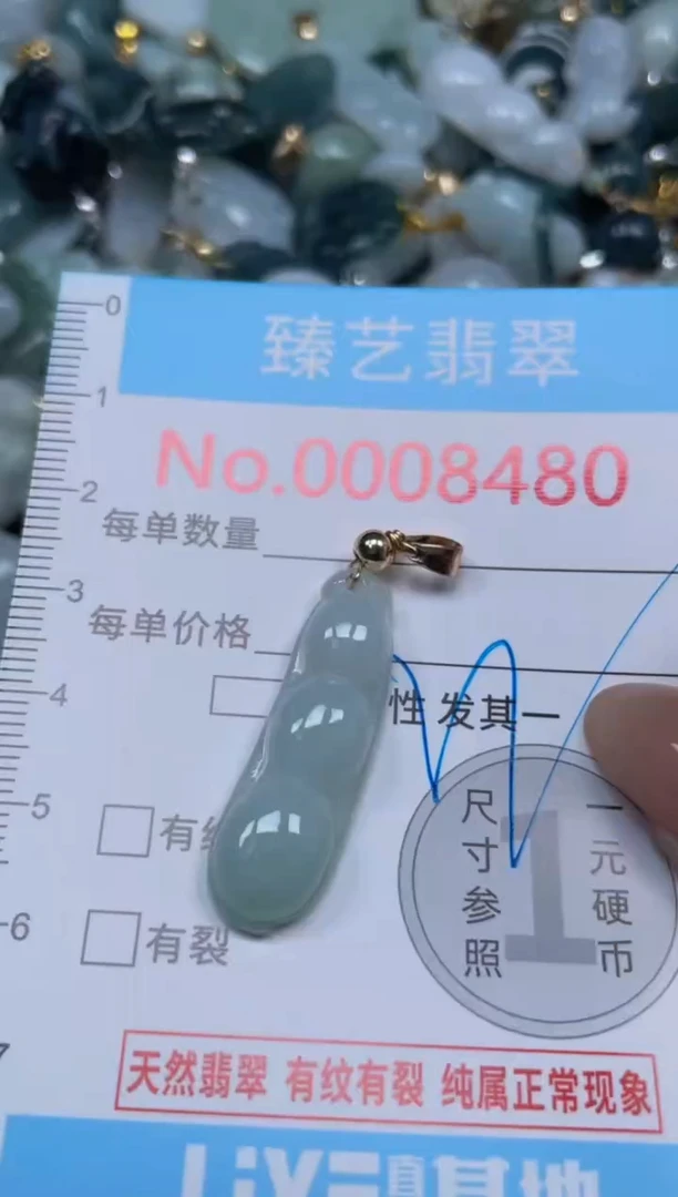 颈饰未镶嵌翡翠8480