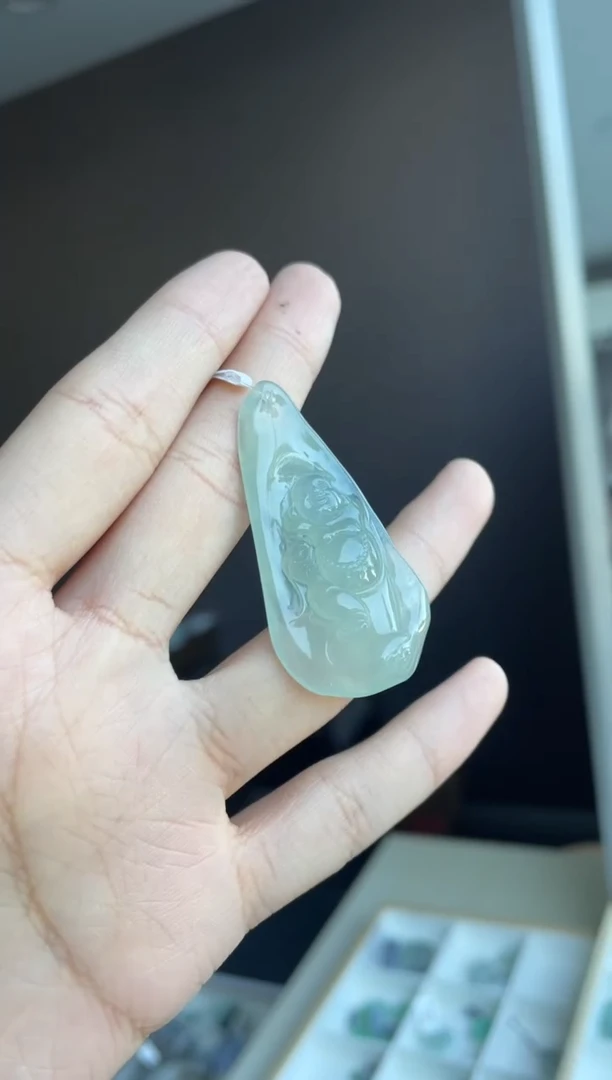 吊坠(不含链)未镶嵌翡翠天然缅甸A货翡翠