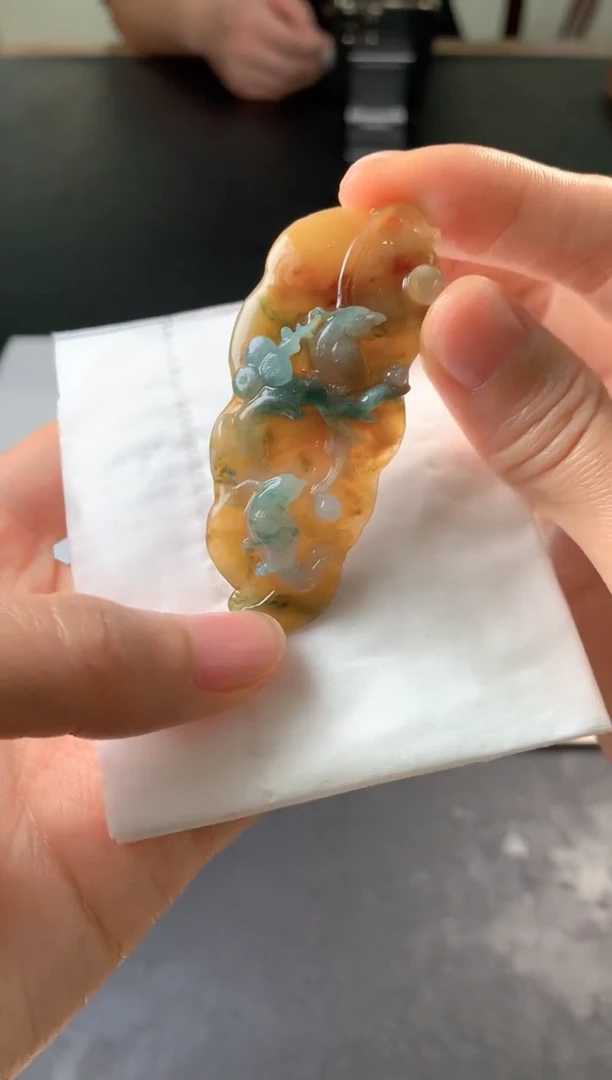未镶嵌定制翡翠慧*毛货抛光