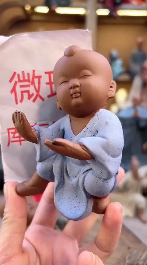 紫砂茶宠器闵茶宠摆件