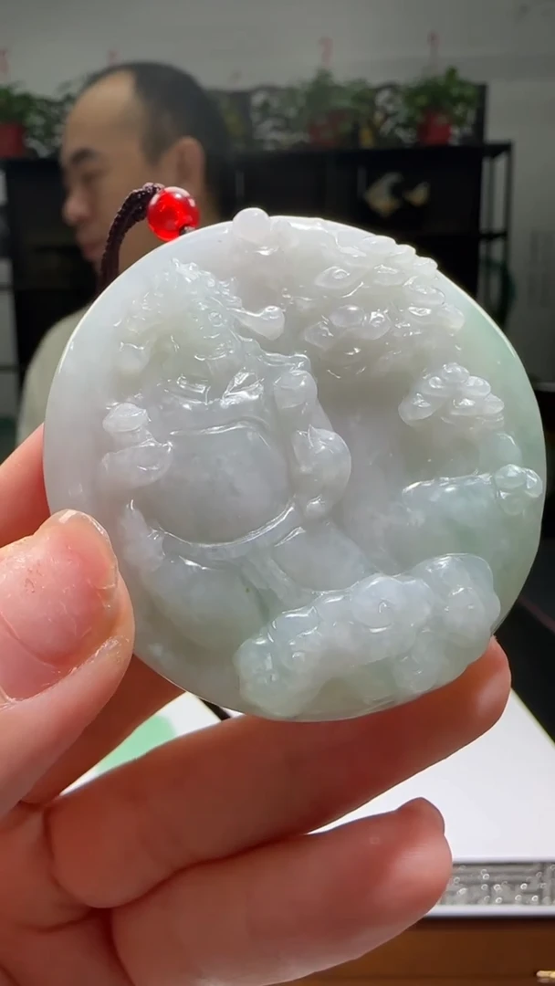 【闪购商品】翡翠颈饰未镶嵌天然翡翠A货吊坠