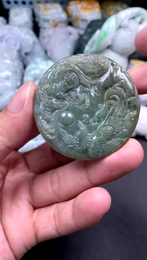 吊坠(不含链)未镶嵌翡翠1
