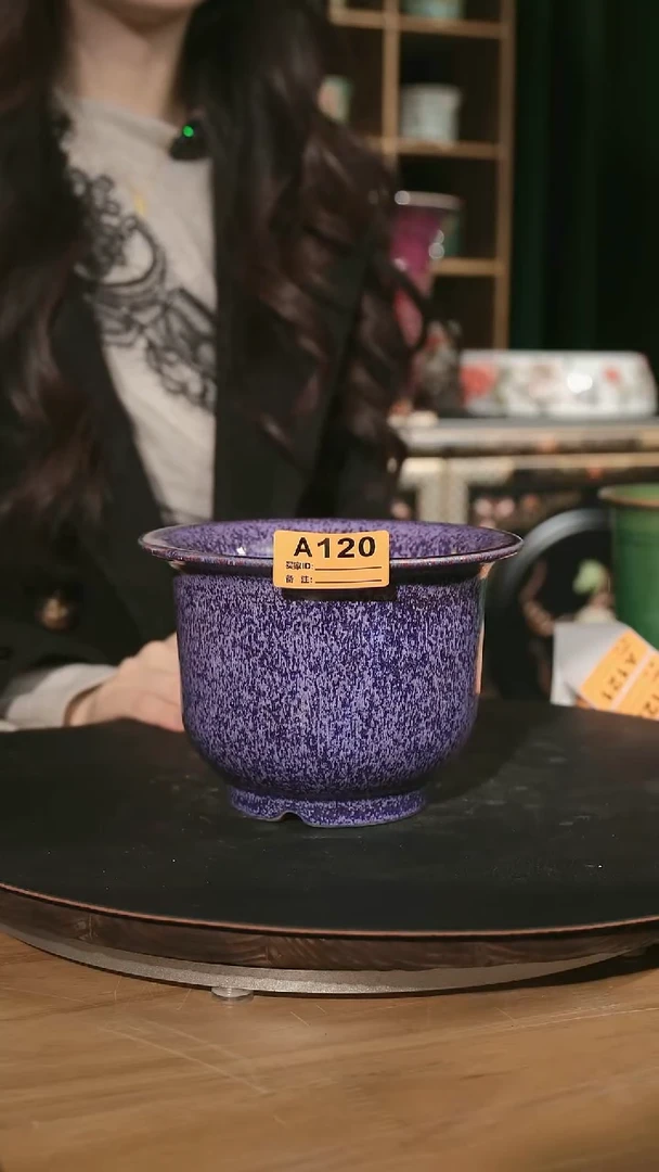 【石湾花盆】6寸满堂春金钟盆120