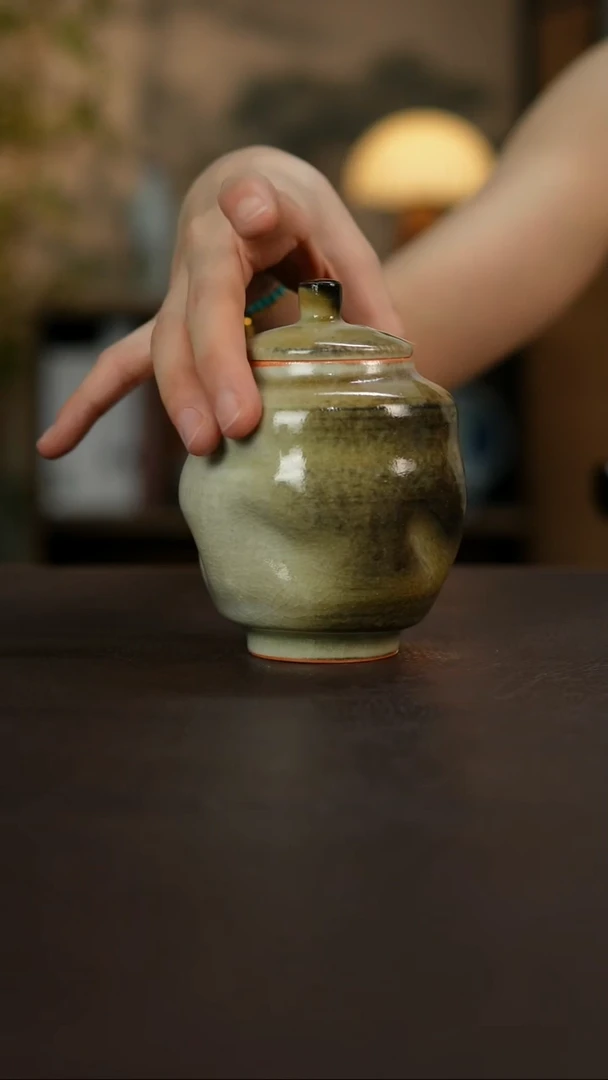 杯景德镇陶瓷杯碗柴烧多人