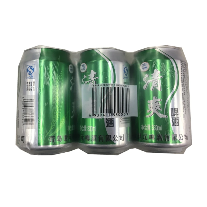 【青岛】青岛金崂清爽啤酒330ml*6罐/件