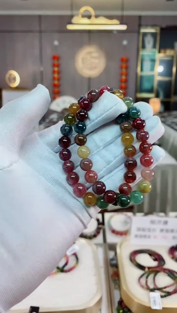 【闪购商品】碧玺单圈手串未镶嵌（多样性发一条）xion