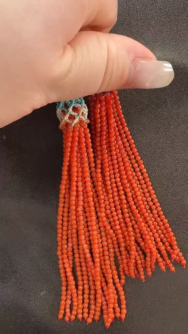 颈饰未镶嵌南红玛瑙耳环