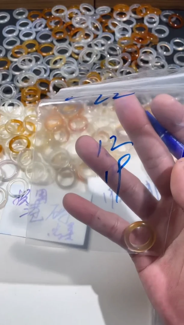 【闪购商品】玛瑙/玉髓戒指未镶嵌22