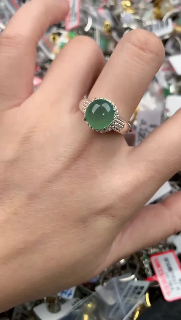 未镶嵌戒指翡翠999           5