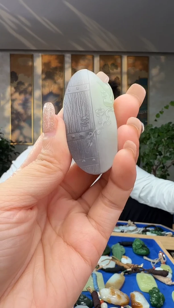 颈饰未镶嵌和田玉拍一发一