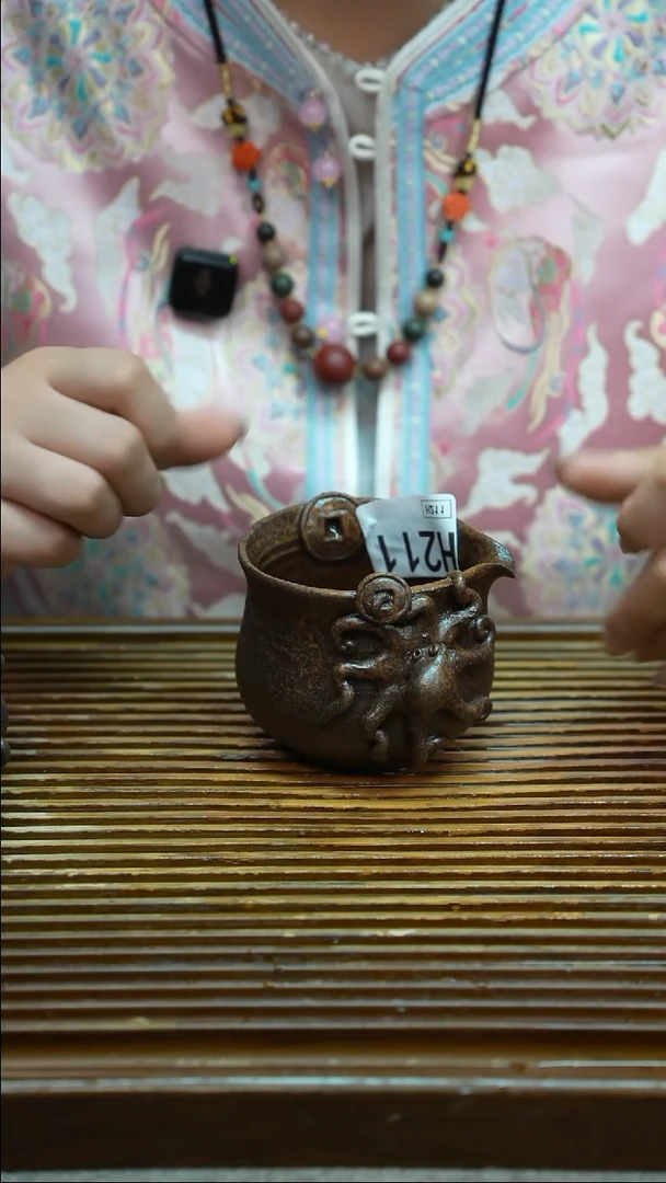 万古烧粗陶手工茶具