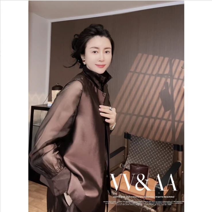 VV&AA 重磅品质后背褶皱休闲背心 QS4229