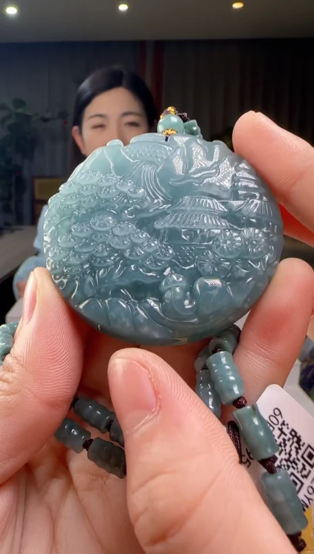 吊坠(赠链)未镶嵌翡翠多样性发其一HH@@60B7J19577F